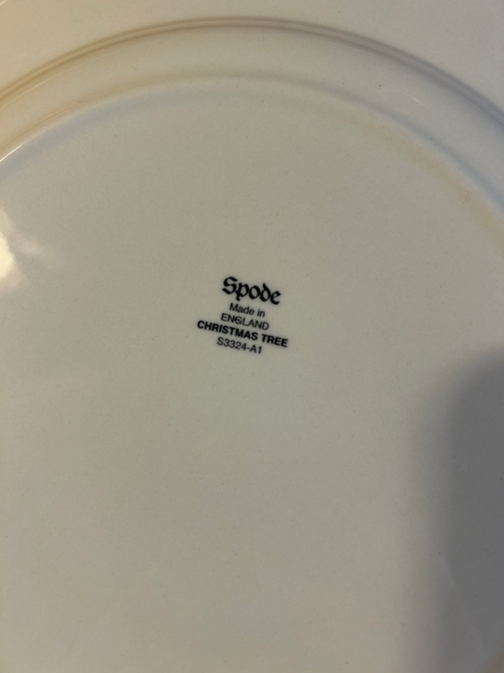 Spode Christmas Tree 3 piece buffet set - Picture 6 of 7